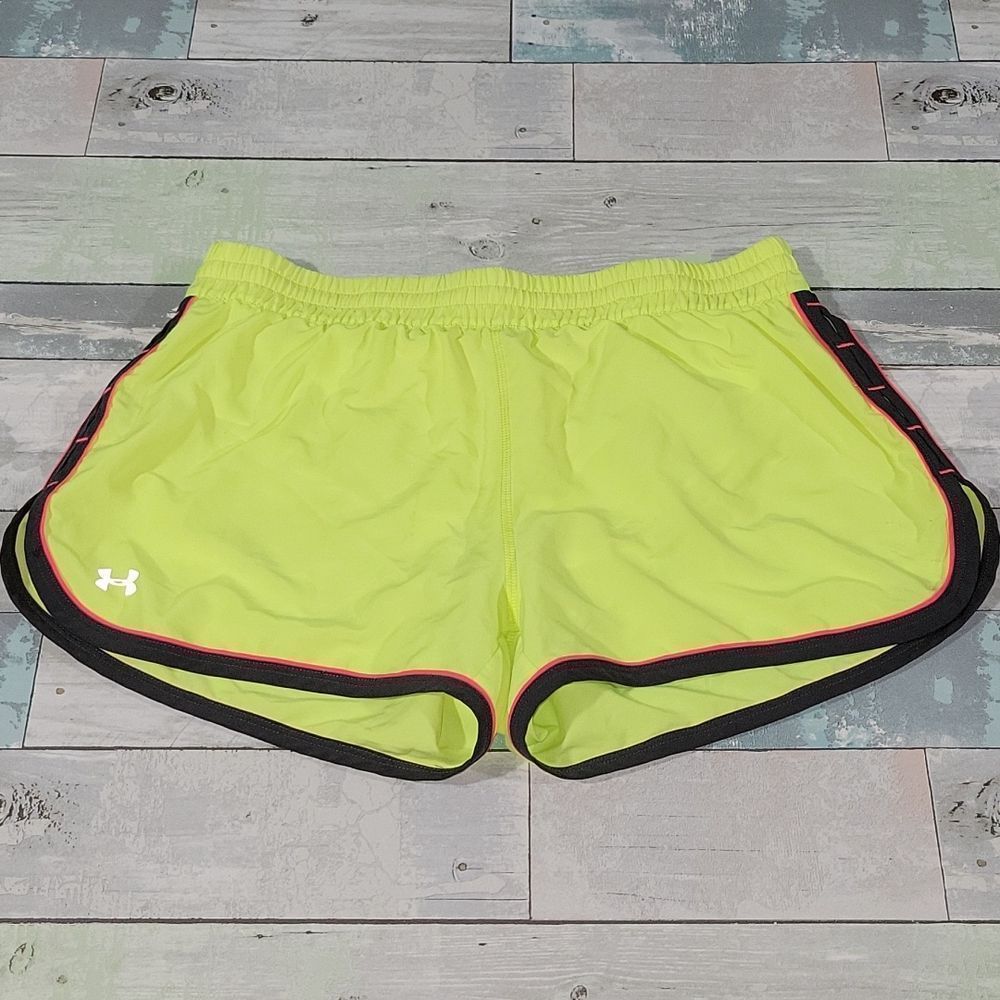 Neon Yellow Under Armour Shorts size Medium